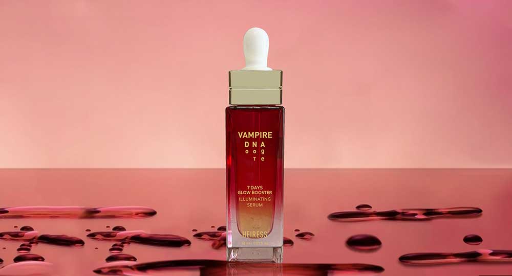 Vampire DNA Serum - Do Not Age instant glow serum by Heiress - Mockup 1